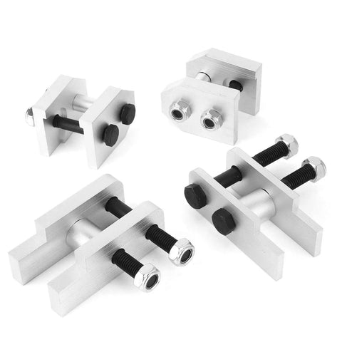 2 Inch Billet Aluminum ATV Lift Kit For 450 660 And 700 Models From 2004 To 2009 With Easy Bolt On Install, components displayed