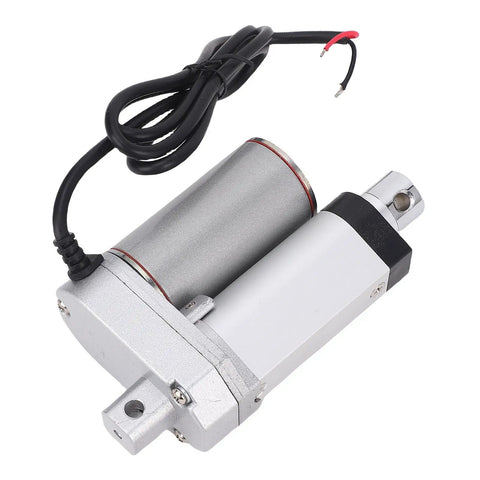 Heavy Duty Electric Linear Actuator DC 24V 25 Millimeter Stroke 100 Newton Thrust 40 Millimeter Per Second Speed Aluminum Alloy Motion Component