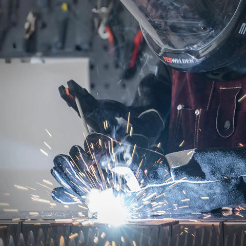 E7018 1 Eighth Inch Welding Rods 10 Pound Stick Electrodes For All Positions AC DC Low Hydrogen Iron Powder With X Ray Quality Welds High Strength Welds For Carbon Steels No Preheat Required All Position Performance used in arc welding