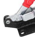 Heavy Duty Push Pull Toggle Clamp With 390 Kg Force For Steel Workholding CNC And Welding Fixture Jobs Super Grip Handle detail close-up
