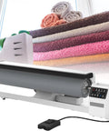 Commercial Grade Rotary Steam Iron With Massive 36 Inch Roller and Continuous Steam Generator for quick wrinkle removal with foot pedal.