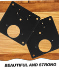 Six Pack Kitchen Cabinet Hinge Repair Plates Kit With Quick Install For Durable Cabinet Doors Easy Secure Attachment