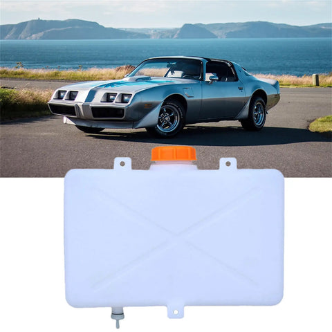 7L Beefed-Up Plastic Gas Fuel Storage Tank With Screw Kit For Boat Car Truck And Van Parking Heaters featuring classic car in background