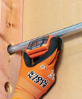 Digital Level And Angle Gauge With LED Alert And Angle Setter, Measures 0 To 90 And 0 To 180 Degrees on metal pipe