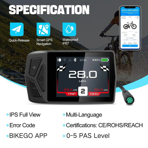 Mid Drive 750W Ebike Conversion Kit Beefed Up With Universal 68mm 73mm BB Fit And B02N Display Upgrade Your Ride For Road Mountain Hybrid Commuter Bikes Black Ready