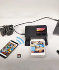 Selphy CP1500 Photo Printer Bundle Wireless Dye Sub Kit With 108 Sheets KP-108 Paper Three Ink Cartridges And Tudak Cleaning Cloth