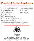 Specifications for 2.2 HP Variable Speed In Ground Pool Pump With WiFi Enabled Energy Star Certified.