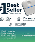 WiFi Smart Sprinkler Controller for 16 Zones With App Scheduling, Local Weather Intelligence, product accolades and reviews