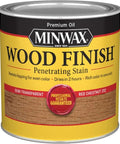 Kick Start Your DIY Remodel With This Badass Oil Based Wood Stain In Bold Red Chestnut Semi Transparent Shade That Seals Pores And Shields Hardwood For Real Good, 1 quart can.