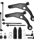 Dodge Journey Front Suspension Kit 12 Piece Replacement Set With 2 Lower Control Arms for 2009-2015 vehicles