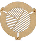 Bahtinov Mask For Telescopes 60 To 90mm Acrylic Fishbone Focusing Plate For Nail Focus In Astrophotography with brass screws