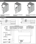 Installation and wiring diagram for Heavy Duty 130 Lbs Electric Magnetic Lock For Single Door Access Control 12V Fail Safe.
