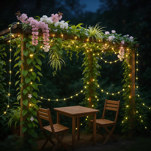 66ft Waterproof LED Rope Lights With Remote Color Changing Fairy String Lights 16 Colors for garden patio decor