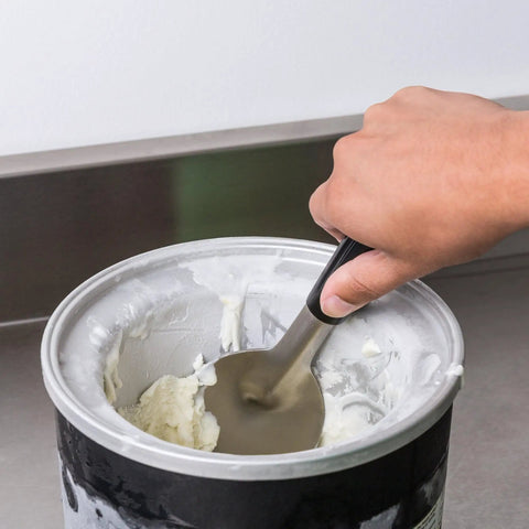 Using Stainless Steel Ice Cream Spade With No Slip Grip Built To Last Heavy Duty Handle BPA Free And Dishwasher Safe Easy Scoop