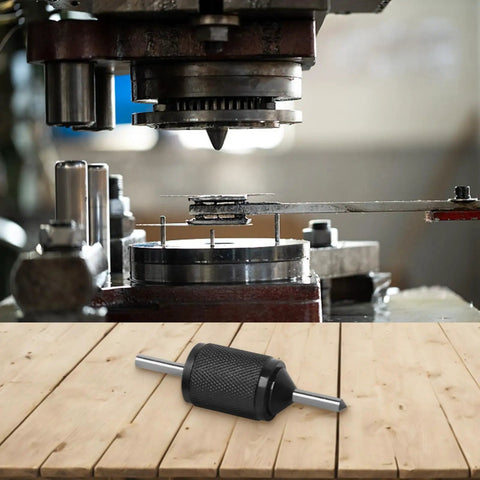 Transfer Center Aligner Punch Set With Hardened Steel Pins for Precise Hole Marking and Metalworking DIY Projects shown with machinery