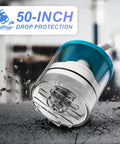 Rotation Handle Bearing Packer with 50-inch drop protection, showing durable casing and precise center locator, fits up to 3.5-inch OD.