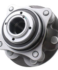 Two Pack Front Wheel Bearing And Hub Assembly 515040 2WD Bolt On Direct Replacement Fits Toyota 4Runner 2003 To 2016 FJ Cruiser 2007 To 2009 Hilux 2005 To 2017 Tacoma 6 Lug With ABS, close-up view