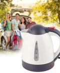 Dash Approved 24V Car Kettle 1000Ml Portable Water Heater Bottle with stainless steel interior for quick coffee or tea.
