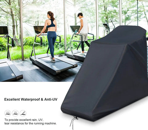 All Weather Treadmill Cover for T Series Indoor Outdoor Use, Waterproof 500D Fabric, protects treadmill in gym setting