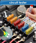 Using tester from All In One Car Fuses Kit With Puller And Tester 317 Piece Blade And Cartridge Fuses Standard Mini Low Profile