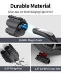 Top Shelf Nacs To Ccs1 Adapter For Blazing Fast Electric Charging with sturdy design and testing visuals for durability.