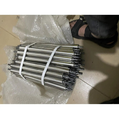 Heavy Duty Conveyor Rollers Heavy Gauge Steel Drum For Smooth Material Handling And Boat Trailer Use Plus Custom Sizes 25mm Dia, bundle of steel rollers.