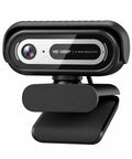 Legit Crisp 1080P Webcam For Pc And Laptops With Dual Noise Cancelling Mic mounted on a clamp showing HD 1080P resolution.