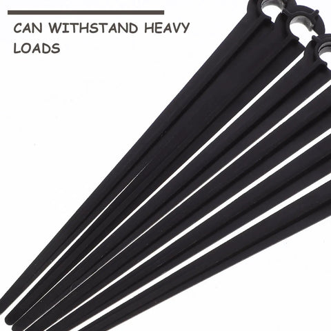 50 Count Garden Irrigation Stakes And Drip Pole Holders For Tubing And Hose No Tools Needed Easy Install Durable ABS Construction Stable Watering Brackets For Gardens Farms And Greenhouses