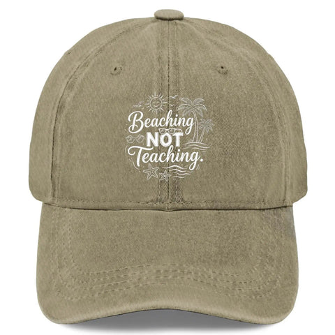 Breathable Mens Baseball Hat Lightweight Soft Comfort Fit Cap For Running Hiking Cycling And Walking with beach-themed design