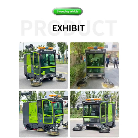 Heavy Duty Floor Sweeper Machine For Industrial Spaces And Outdoor Roads Features Robust Build Great For Cleaning Warehouses Factories And Large Pavement Areas Reliable Performance For Daily Heavy Use Durable Design Handles Tough Debris With Ease Perfect
