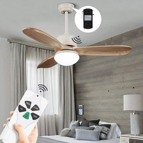 Three Speed Ceiling Fan Remote Control Kit Universal Replacement for 110V Fans With Lights Works With Harbor Breeze Hampton Bay Allen Roth Kichler and More Green Glow Included