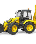 Cat Backhoe Loader Toy With Realistic 1:16 Scale, Moving Front Loader And Excavator Arm, Kid Friendly Construction Vehicle