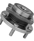 Angle view of Beefed Up Front Wheel Bearing Hub Assembly For Subaru With 5 Lug And ABS Encoder Fits Impreza 2004 2014
