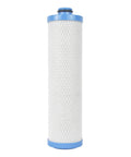 Activated Carbon Block Push-Nipple Cartridge 2.5x10 Inch Replacement For RV Water Filtration In RCS FR1 Housing Replaces KW1 NP-KW1-MB