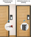 360 Degree Adjustable Doorbell Mount For Ring Video Doorbells And Battery Doorbells, No Drill Install on wood door
