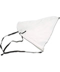 60 Inch Drift Sock For Fishing Boats And Kayaks, Easy Deploy And Economical Drift Control in white fabric with black straps