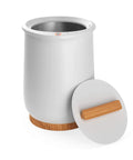 Ultra Large Portable Towel Warmer Bucket Hot Towel Warmer For Bathroom With Deep Bucket Design and wooden lid