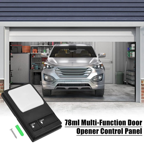Easy Install Garage Door Wall Button Upgrade Kit With Multi Function Control Panel For Universal Openers No Fuss Push Switch Replacement For LiftMaster Style Units Durable Build And Quick Home Improvement Upgrade For Safer Smarter Door Control