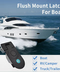Heavy Duty Compression Latch 35mm Flush Mount Panel Lock for boat with checklist featuring RV/Camper, Truck/Trailer