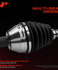 Close-up of CV Axle Shaft Assembly Front Left Driver Side for Toyota Camry 2007-2017, Avalon 2008-2018, ES350 2007-2022