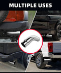 5 Inch Diesel Exhaust Tip Elbow With Clamps, 5 To 6 Inch Chrome Polished Exhaust Tip For Pickup Truck Car SUV, multiple uses