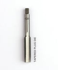 Tapered plug die with square drive, M12x1 marking, metal threading tool