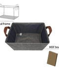 Closet Storage Bins 4 Pack Large Dark Gray Organizer Baskets For Shelves And Changing Tables Bookcases And Laundry Chests Sturdy