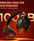 Hybrid Active Noise Cancelling Headphones With Immersive HD Sound And Big Bass, 2X Softer Comfort, Long ANC Playtime, side view