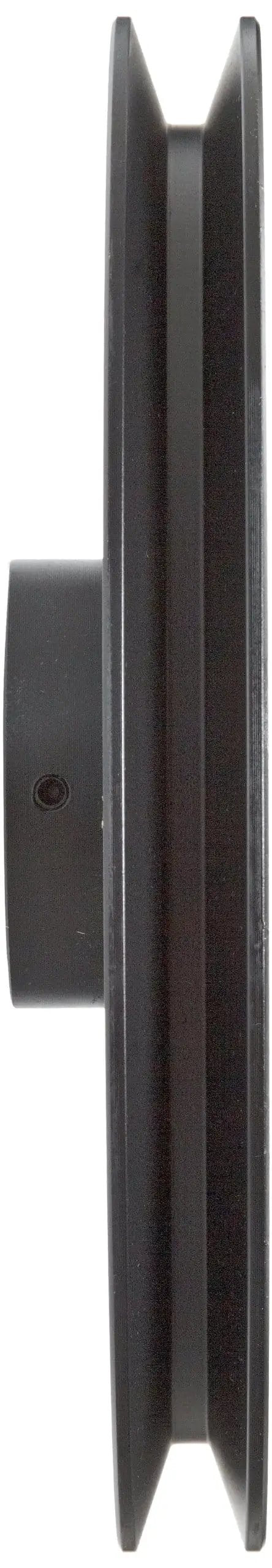 BK100 One And A Quarter FHP Sheave BS For 4L 5L Or B Belts One Groove One And A Quarter Bore Class 30 Gray Cast Iron Nine Point Seven Five Inch OD Max RPM Two Thousand Five Hundred Forty Five Heavy Duty V Belt Pulley For Reliable Drive Systems