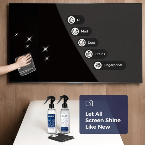 Screen Cleaner Spray Kit With Gel For All Electronics Streak Free Dope Clean Non Drip Formula Works On TV