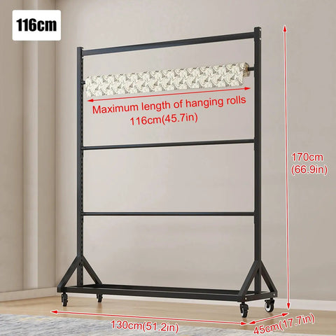 Adjustable Heavy Duty Steel Scarf Rack For Closets Featuring Triple Rod Design Hangs Heavy Blankets Andquilts Black Powder Coated Metal Organizer dimensions and use.