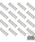 HayEastdor SP9706 stainless steel compression springs, 16 pcs, 1/2 in x 1-1/2 in for HE033 replacement