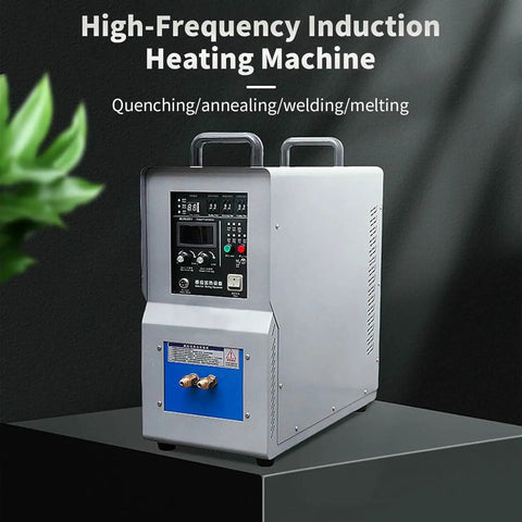 Pro Grade Dead Nuts Tough 15KW High Frequency Induction Heater for Steel Melting And Metal Quenching Welding, compact design.
