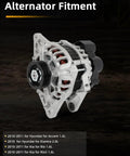 90 Amp 12 Volt Alternator Replacement For Hyundai Accent 1.6L 2010 2011 Elantra 2.0L 2010 Kia Rio 1.6L 2010 2011